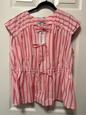 Derek Lam 10 Crosby Caroline Double Tie Top